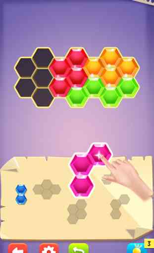 Block Puzzle: Hexa Jewel 2