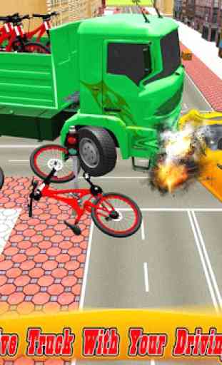 BMX Bicycle Transport Truck Simulator 3D 3