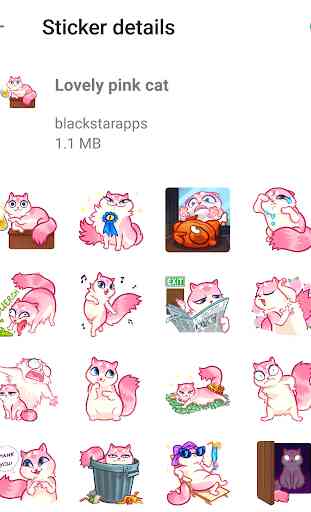 Cat stickers for whatsapp 2
