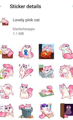 Cat stickers for whatsapp 4