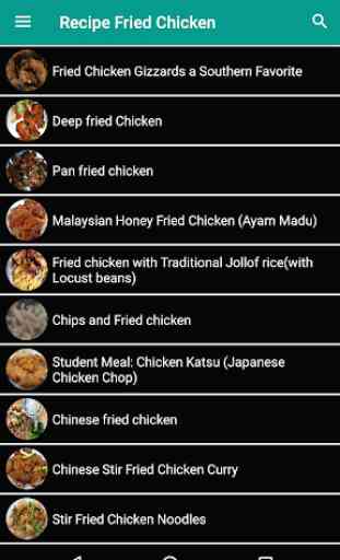 Chicken Fry Recipe : Fried Chicken Recipe 1