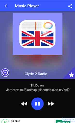 Clyde 2 Radio App fm UK free listen Online 1