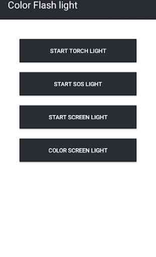 Color notification Flashlight: flash on Call & SMS 2