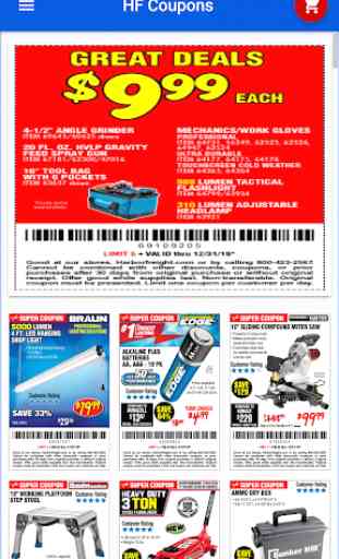 Coupon for Harbor Freight Tools - Promo Code Deals 1