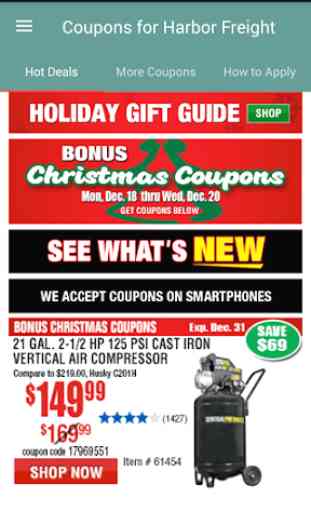 Coupons for Harbor Freight 1