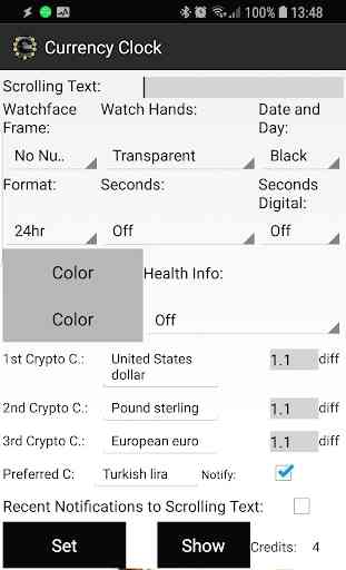 Currency Clock for Gear S2/S3 1