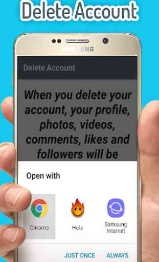 Delete Account 4