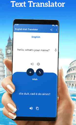 English Irish Translator - Text & Voice Translator 1