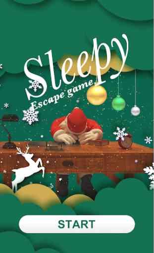 Escape room：Sleepy Christmas and gift 1
