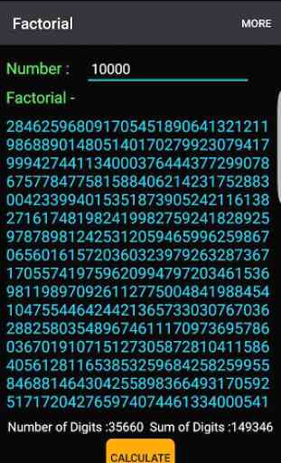 Factorial Calculator 1