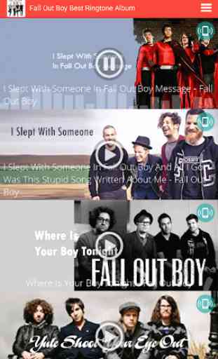 Fall Out Boy Best Ringtone Album 1