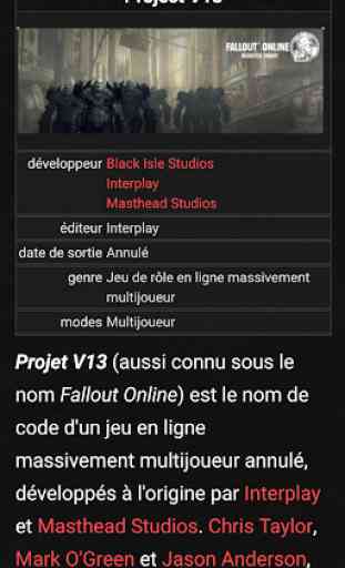 Fallout Wiki - Les Archives de Vault-Tec 2