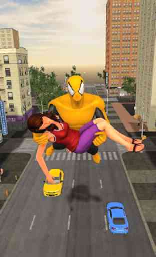 Flying Hero Crime City Battle 3