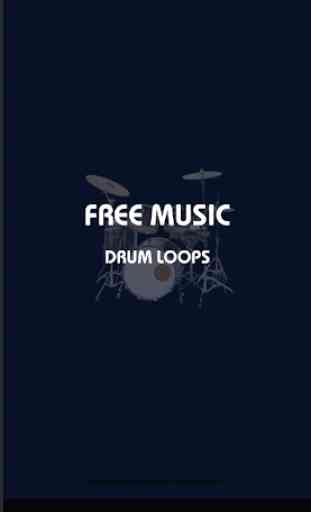 Free music : Drums loops 1