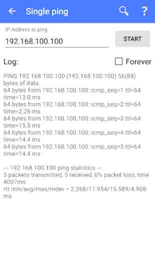 Free Ping - Network Tools 3