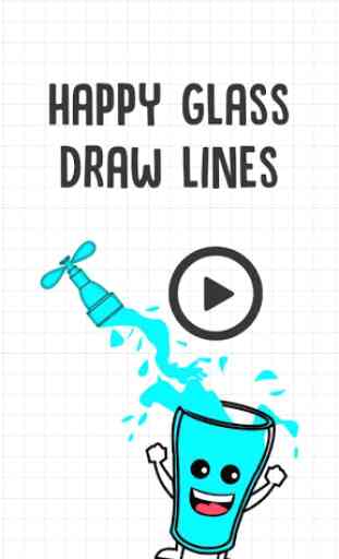 Funny Glass Draw Lines 1