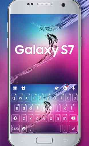 Galaxy S7 Gradient Keyboard Theme 1