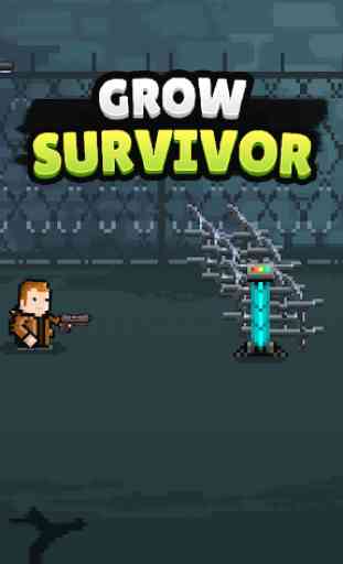 Grow Survivor - Idle Clicker 1