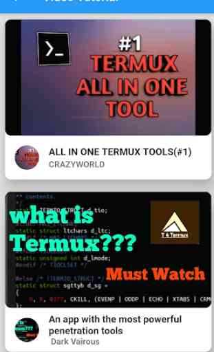 Guide To Termux tools 2