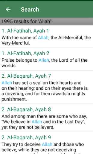 Hafizi Quran 15 Lines (Audio+Translation+Bookmark) 3