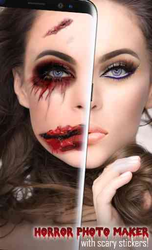Halloween Makeup Photo Editor – Scary Face Mask 2