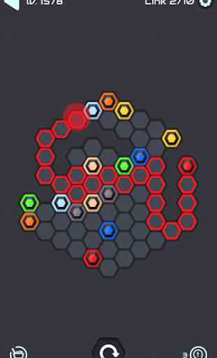 Hexa Star Link - Puzzle Game 4