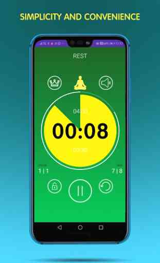 HIIT timer with music 4