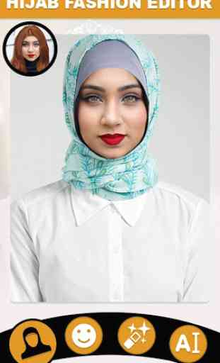 Hijab Fashion Photo Montage: Burka Face Editor 2