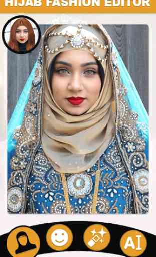 Hijab Fashion Photo Montage: Burka Face Editor 4