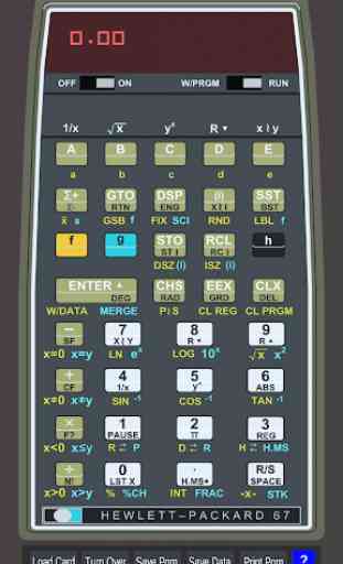 HP67 Calculator 2.0 1
