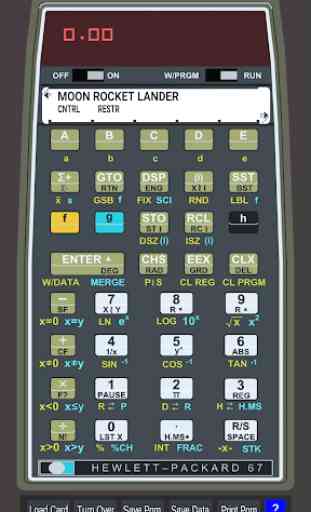 HP67 Calculator 2.0 2