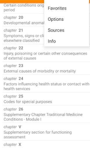 ICD-11 Disease Diagnoses Codes 1