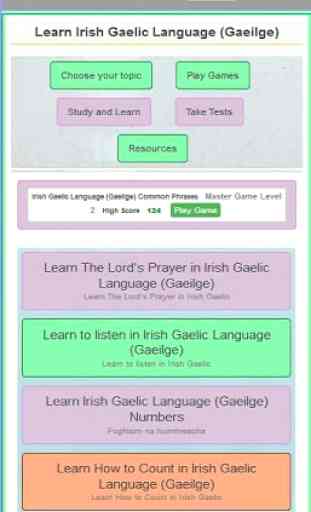 Irish Gaelic MAL 1