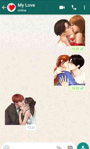 Kiss Stickers for Whatsapp 2019 3