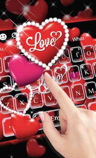 Love Heart Keyboard 2