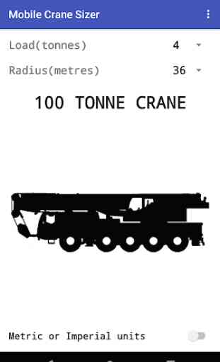 Mobile Crane Sizer 2