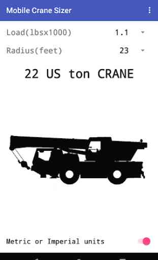 Mobile Crane Sizer 4