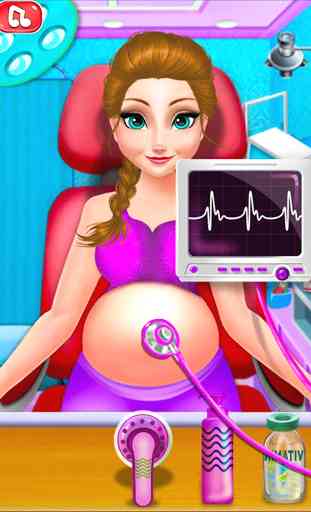mommys new baby birth - pregnant games 3
