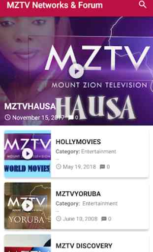Mount Zion TV Network & Forum 1