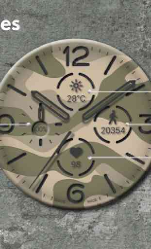 Officer Army Watch Face 4
