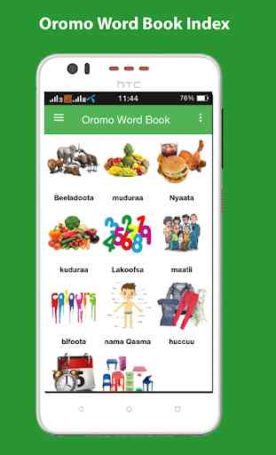 Oromo Word Book with Pictures 1