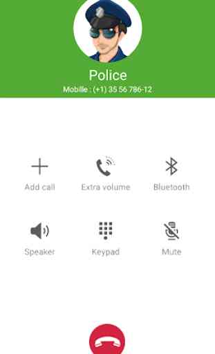 Police call : fake call from police 4
