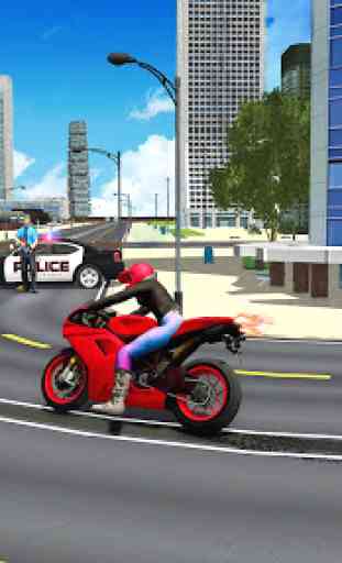 Police Car Vs Theft Bike 2