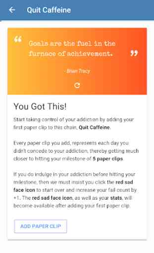 Quit With Clips - Addiction Tracker 4