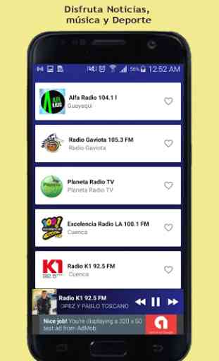 Radio FM Ecuador 3