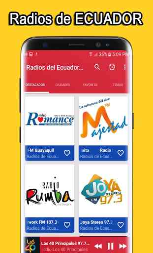 Radios del Ecuador en Vivo - Radio Ecuador Free 3