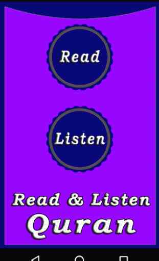 Read and Listen Quran 1