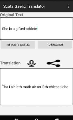 Scots Gaelic Translator 4