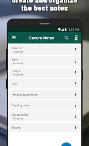 Secure Notes: private notes and lists 1