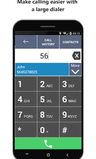 Senior Safety Phone - Big Icons Launcher 2